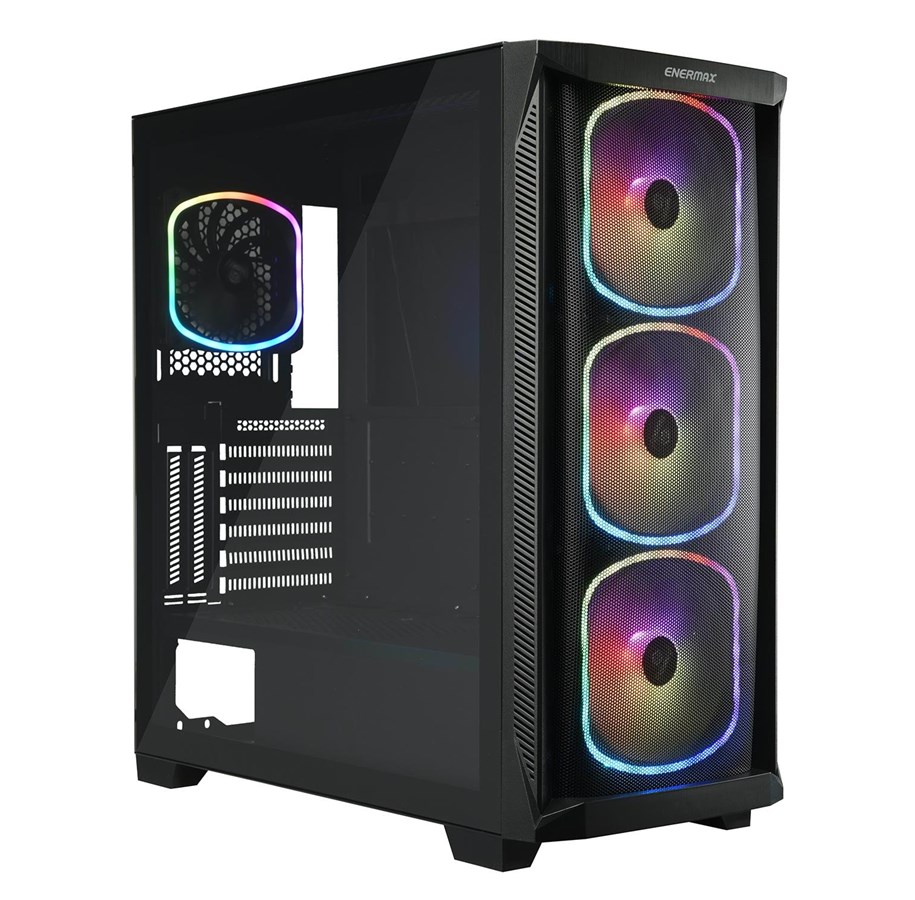 Kabinet - Enermax StarryKnight SK30 - Kabinet - Miditower - Sort - ECA-SK30-BB-ARGB-01