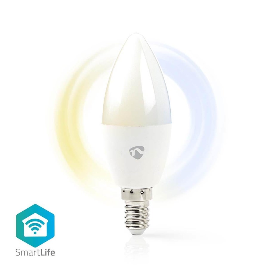 Smart Home - Nedis SmartLife LED-Pære - WIFILRW10E14
