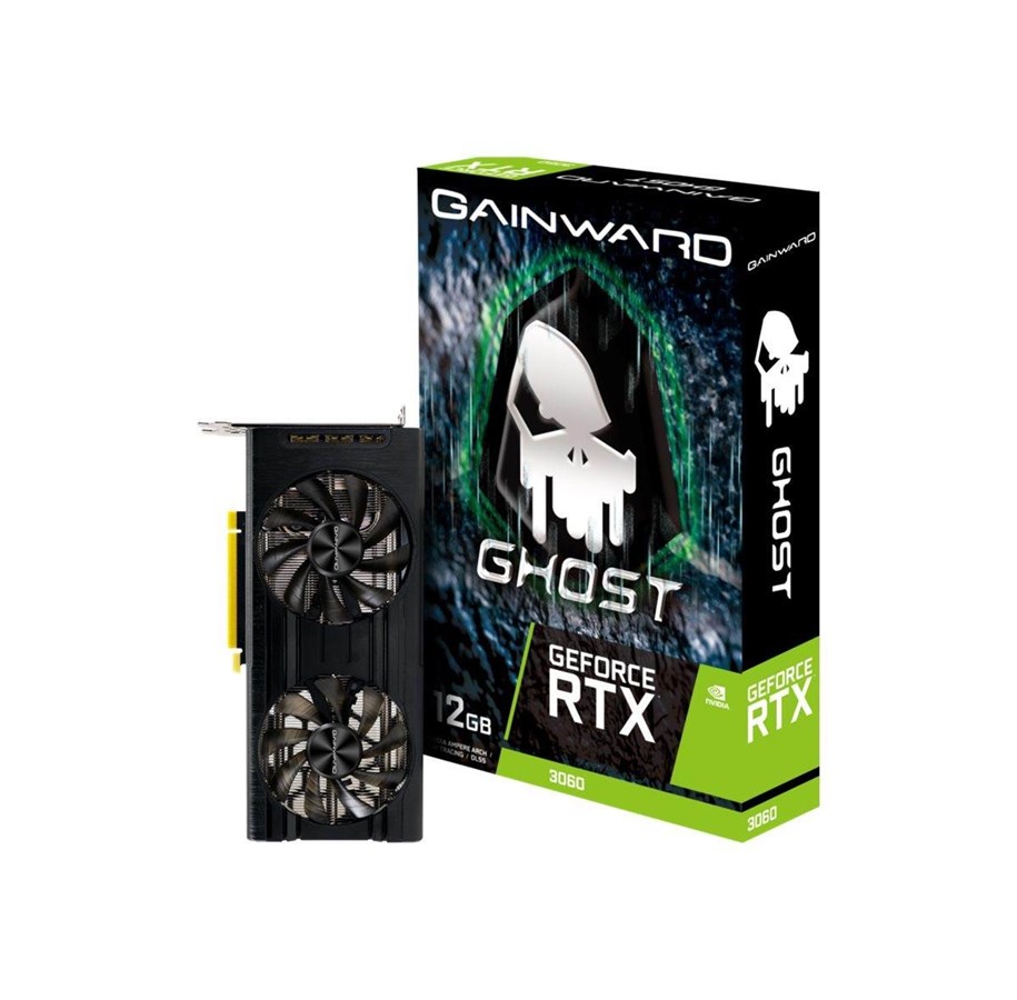 Grafikkort - Gainward GeForce RTX 3060 Ghost - 12GB GDDR6 RAM - Grafikkort - 471056224-2430
