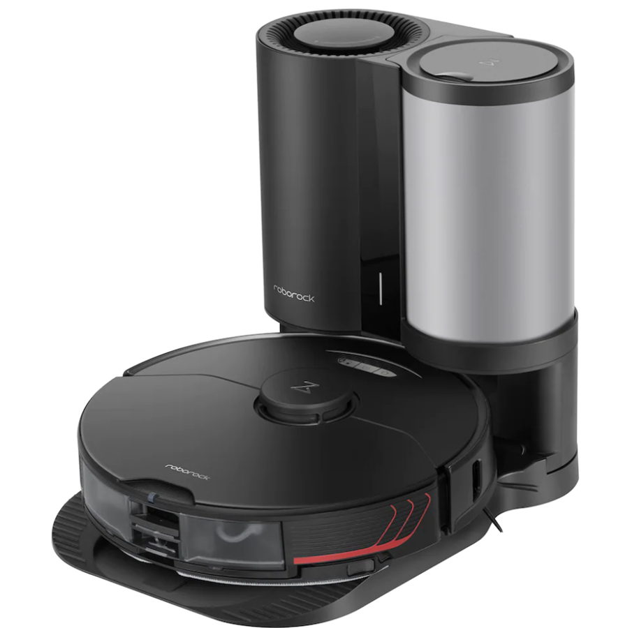 Robotstøvsuger - Roborock Robotstøvsuger S7 MaxV+ black - S7MP52-00