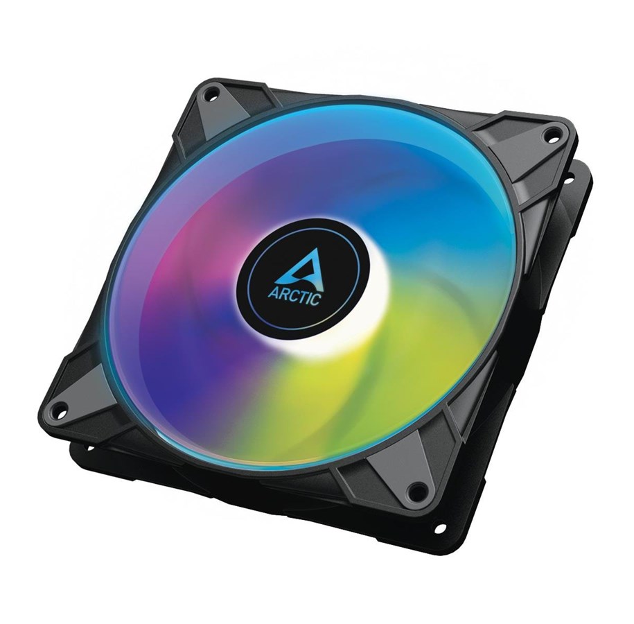 Kabinet Køler - Arctic P14 PWM PST A-RGB - Black - Kabinet køler - 140mm - Sort med RGB LED lys - 23 dBA - ACFAN00239A