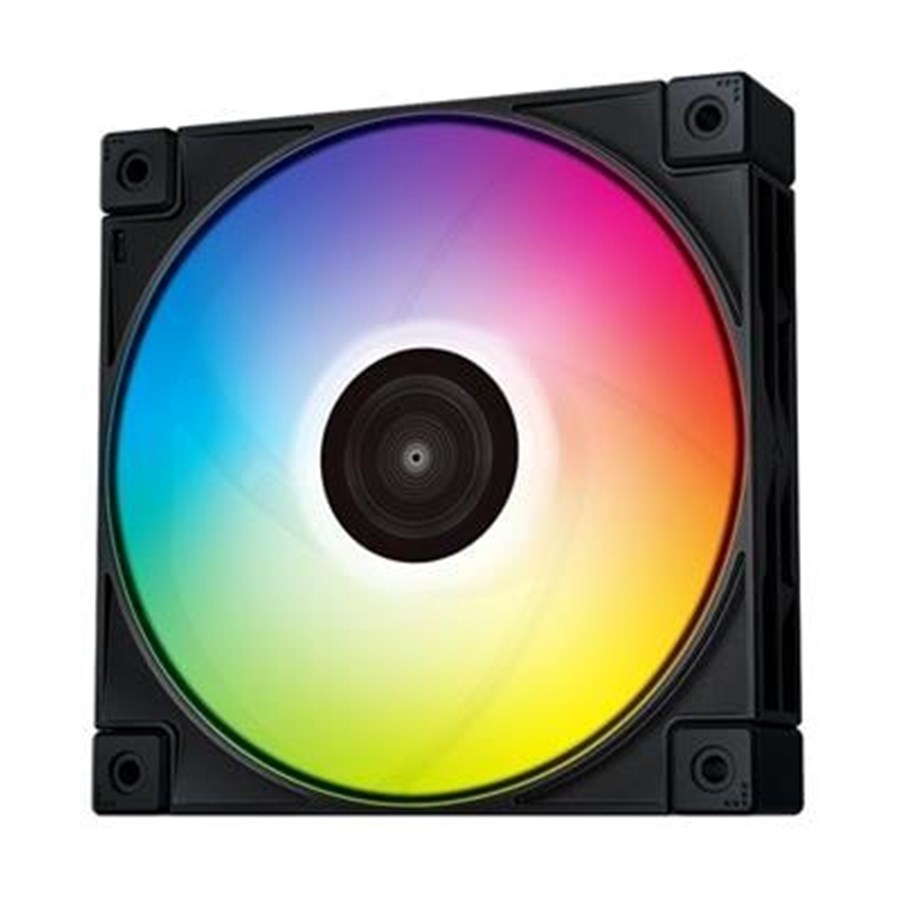 Kabinet Køler - DeepCool RF 120 Case fan - Kabinet køler - 120mm - Sort - 28 dBA - R-FC120-BAMN1-G-1