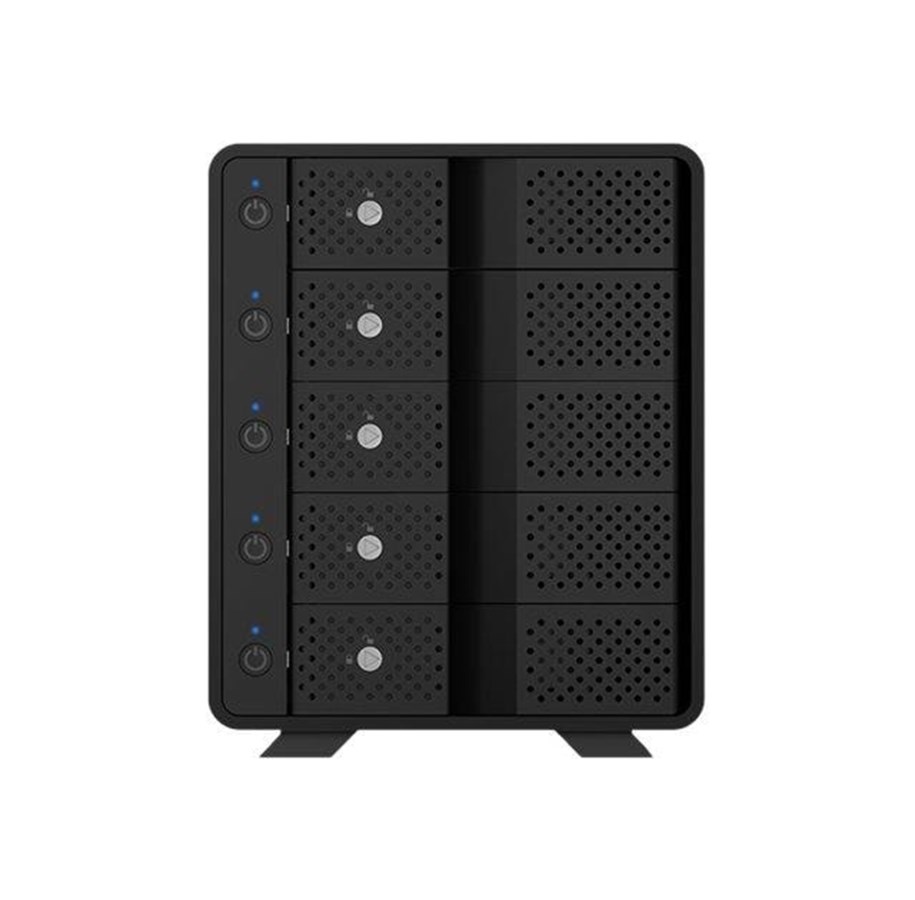 Harddisk-array - RaidSonic ICY BOX IB-3805-C31 SINGLE enclosure for 5x HDD with USB 3.1 (Gen 2) Type-C - IB-3805-C31