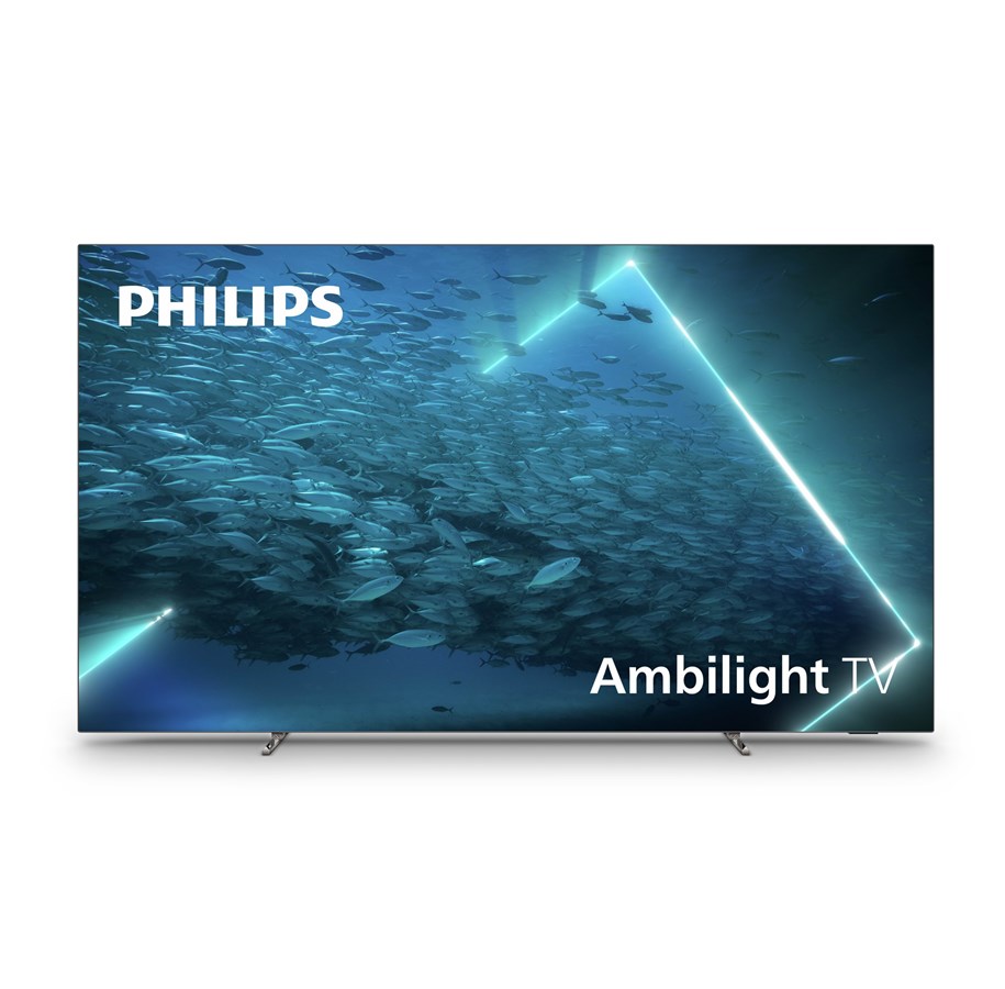 Fladskærms TV - Philips 65" Fladskærms TV OLED 4K 65OLED707/12 - Ambilight Ambilight - 65OLED707/12
