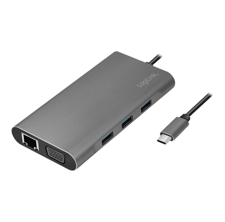 Logilink USB 3.2 Gen 2 Quickport, 2-rekeszes, SATA HDD/SSD é - 7