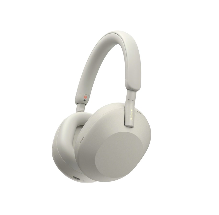 Hovedtelefoner/headset - Sony WH-1000XM5 - Sølv - WH1000XM5S.CE7