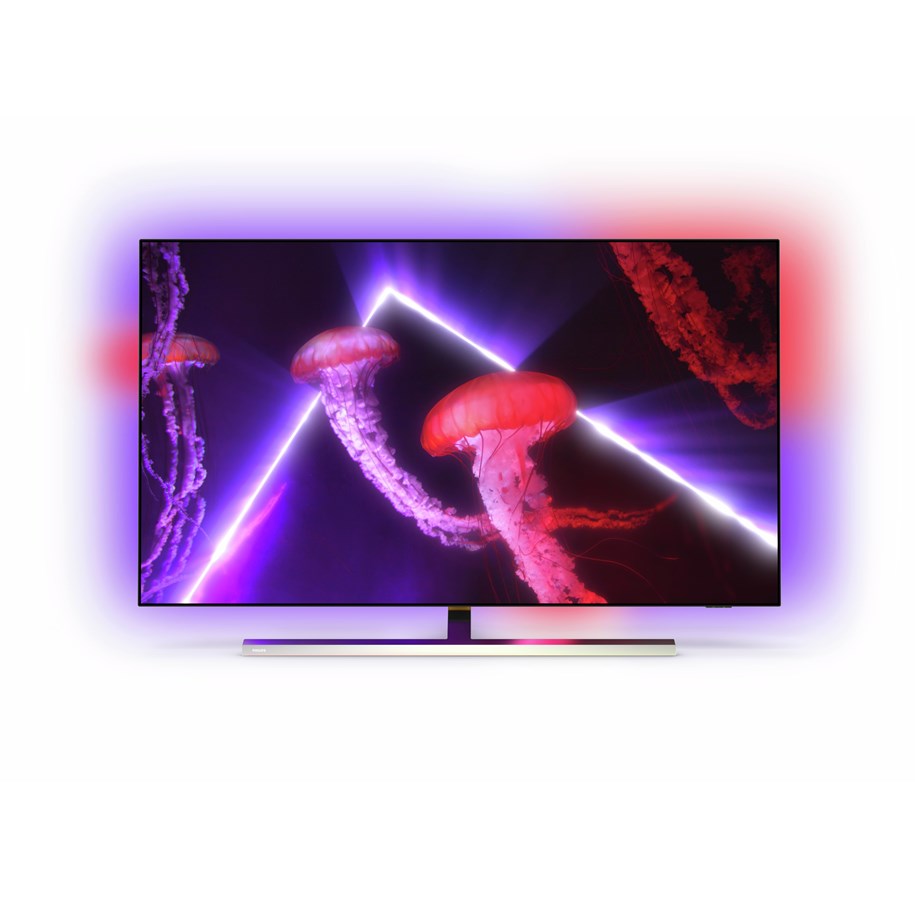 Fladskærms TV - Philips 48" Fladskærms TV OLED 4K 48OLED807 - Ambilight Ambilight - 48OLED807/12