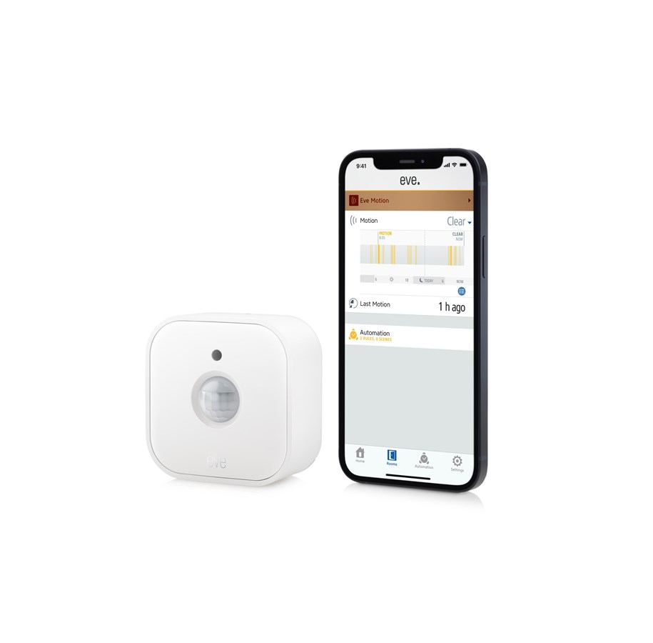 Smart Home - Eve Motion - Smart bevægelses sensor med Apple HomeKit teknologi - 10EBY9901