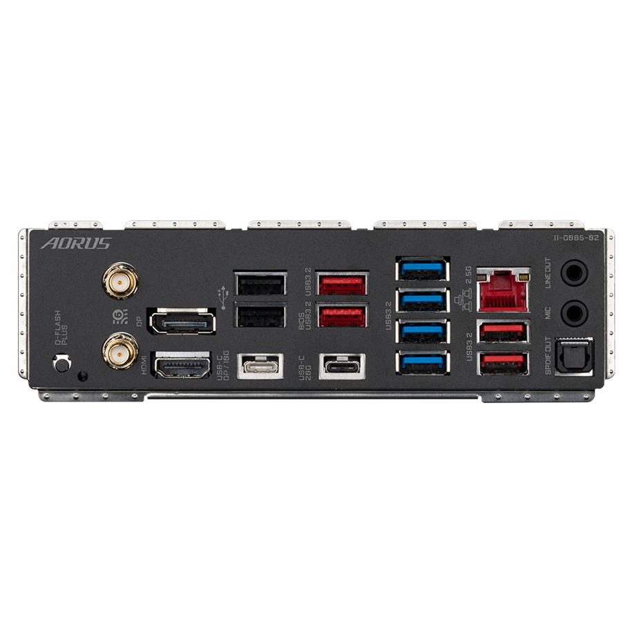 GIGABYTE X670E AORUS MASTER Bundkort AMD X670E AMD AM5 Socket DDR5 RAM ATX