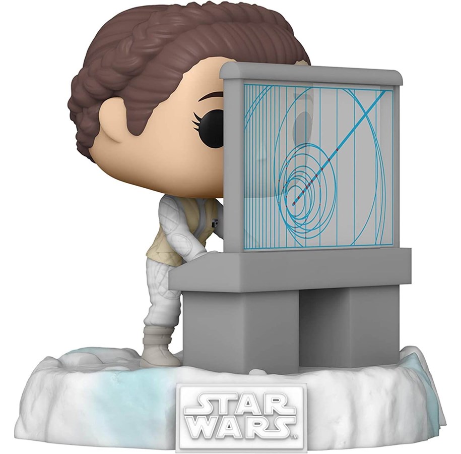 Merchandise - Funko! - Deluxe: Star Wars (Princess Leia - Battle at the Echo Base) POP! - Figur - 0889698459013