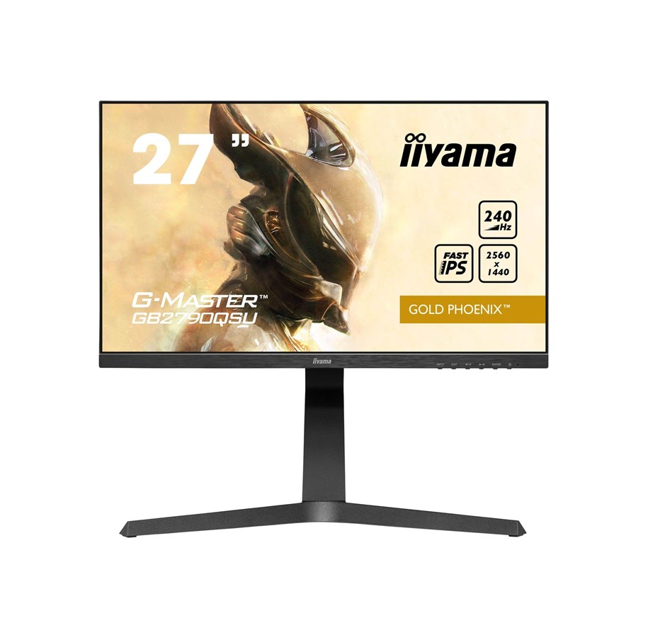 Skærm - 27" iiyama G-MASTER GB2790QSU-B1 QHD 240Hz USB Hub Speakers - GB2790QSU-B1