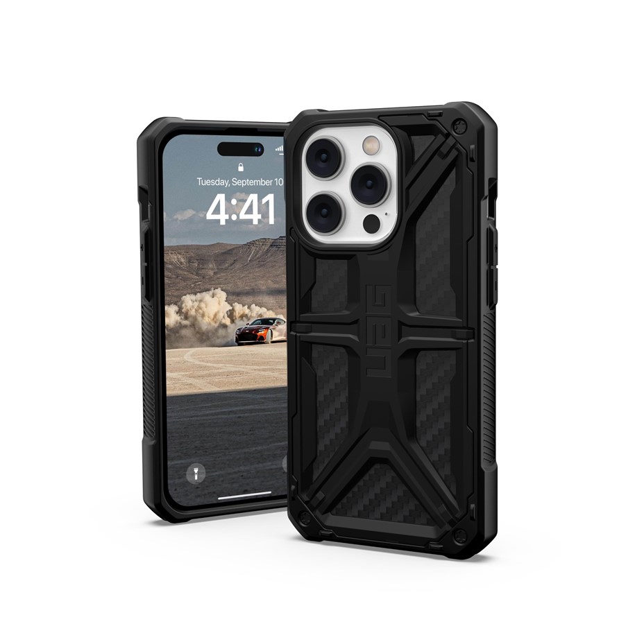 Mobil - Covers & Cases - UAG Monarch - carbon fiber - iPhone 14 Pro - 114034114242
