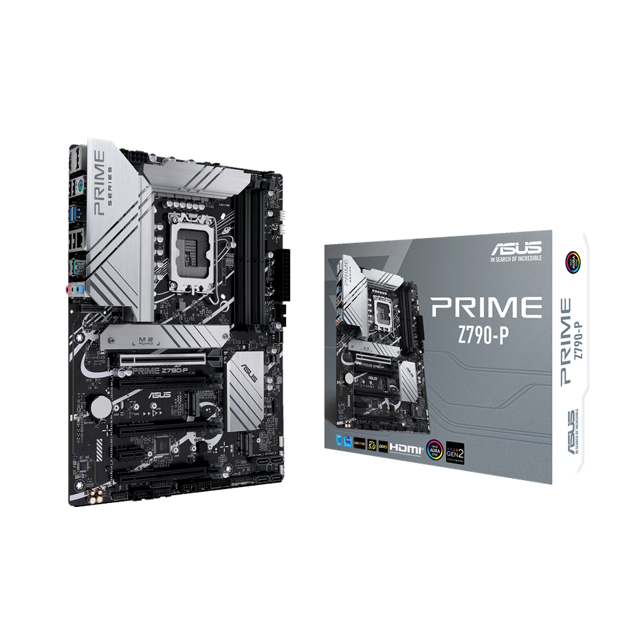 Bundkort - ASUS PRIME Z790-P Bundkort - Intel Z790 - Intel LGA1700 - DDR5 RAM - ATX - 90MB1CK0-M0EAY0