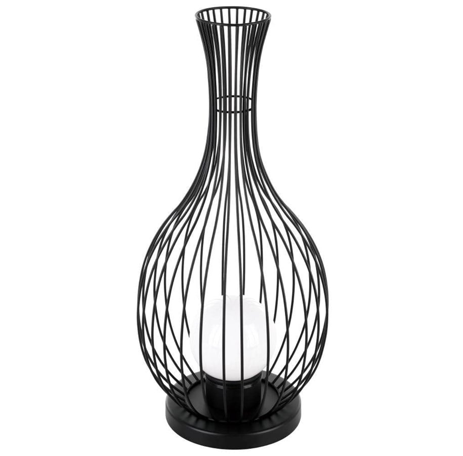 Lamper - EGLO FOSSOMBRONE havelampe E27 sort/hvid - 900122
