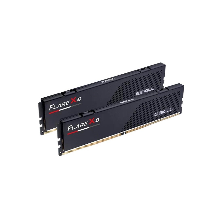 RAM - G.Skill Flare X5 DDR5-5200 - 64GB - CL36 - Dual Channel (2 pcs) - AMD EXPO - Sort - F5-5200J3636D32GX2-FX5