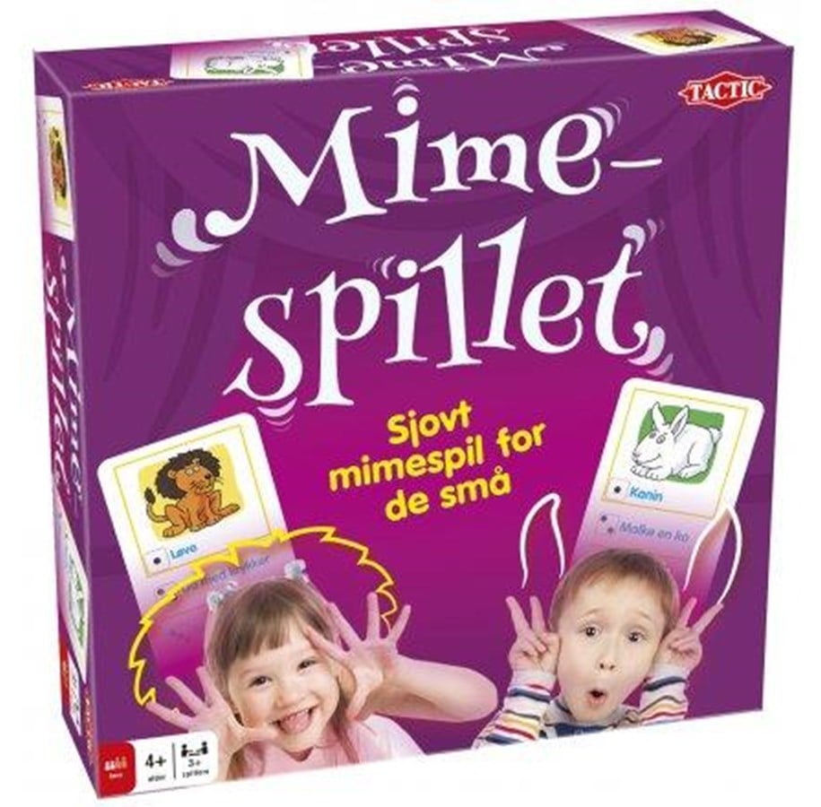 Brætspil - Tactic Mimespillet (DK) - 01375