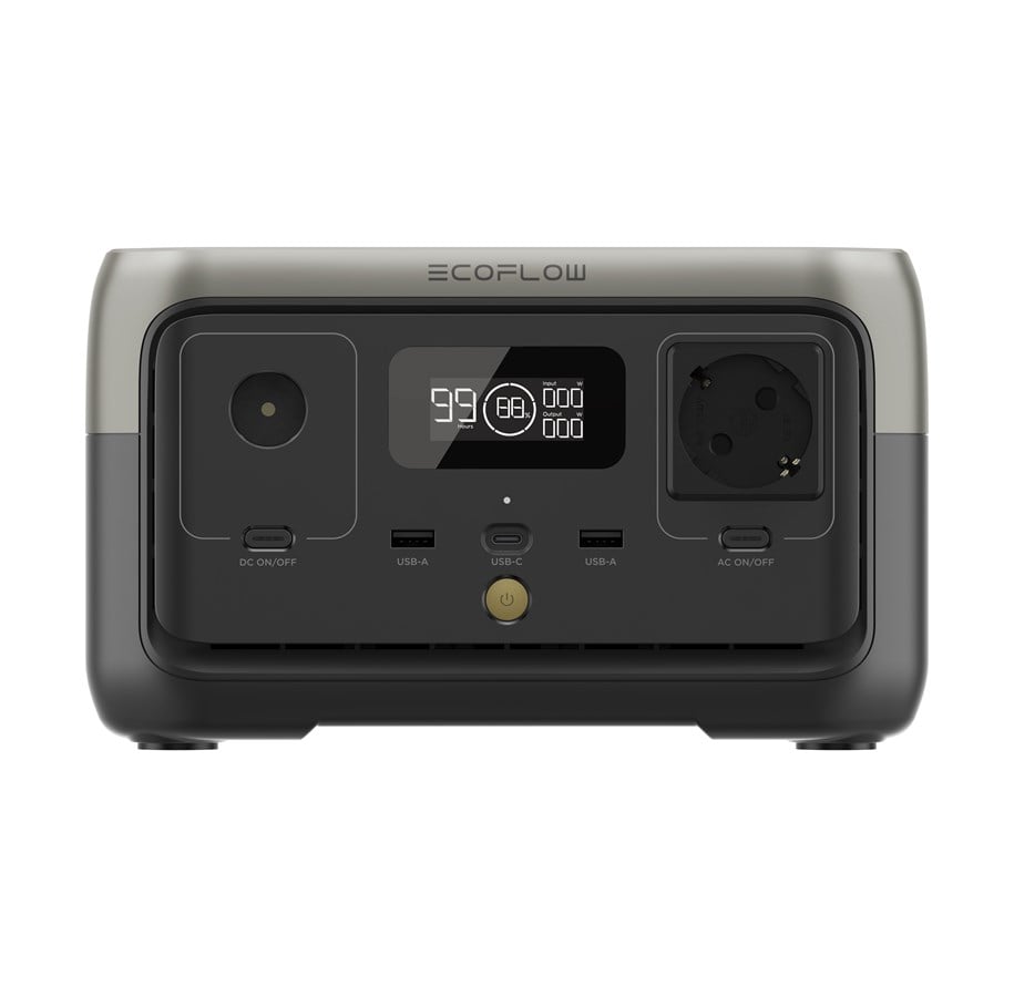 Power Station - EcoFlow River 2 - 256Wh - ZMR600-B-EU