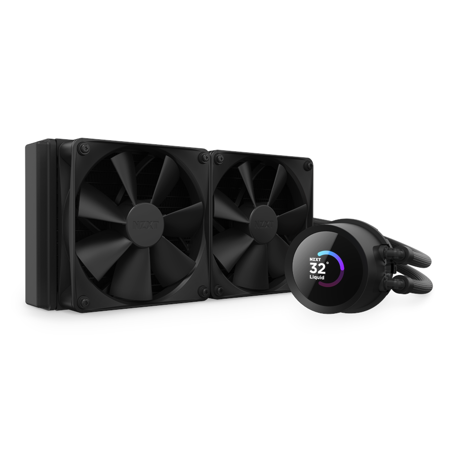 CPU Køler - NZXT Kraken 240 - CPU Vandkøling - Max 31 dBA - RL-KN240-B1