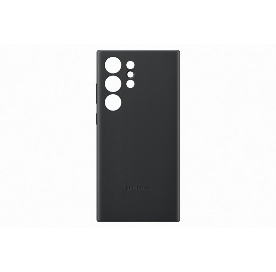 Mobil - Covers & Cases - Samsung Galaxy S23 Ultra Leather Case - Black - EF-VS918LBEGWW