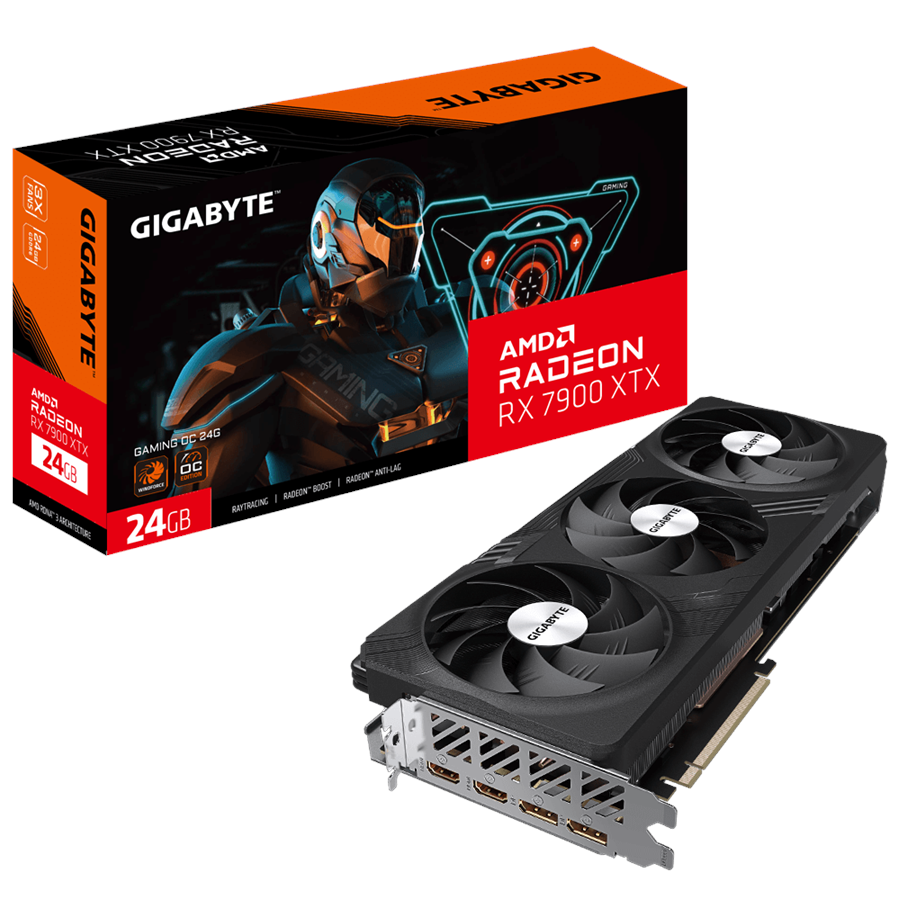 Grafikkort - GIGABYTE Radeon RX 7900 XTX GAMING OC - 24GB GDDR6 RAM - Grafikkort - GV-R79XTXGAMING OC-24GD