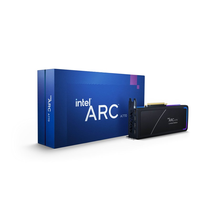 Grafikkort - Intel Arc A770 Limited - 16GB GDDR6 RAM - Grafikkort - 21P01J00BA