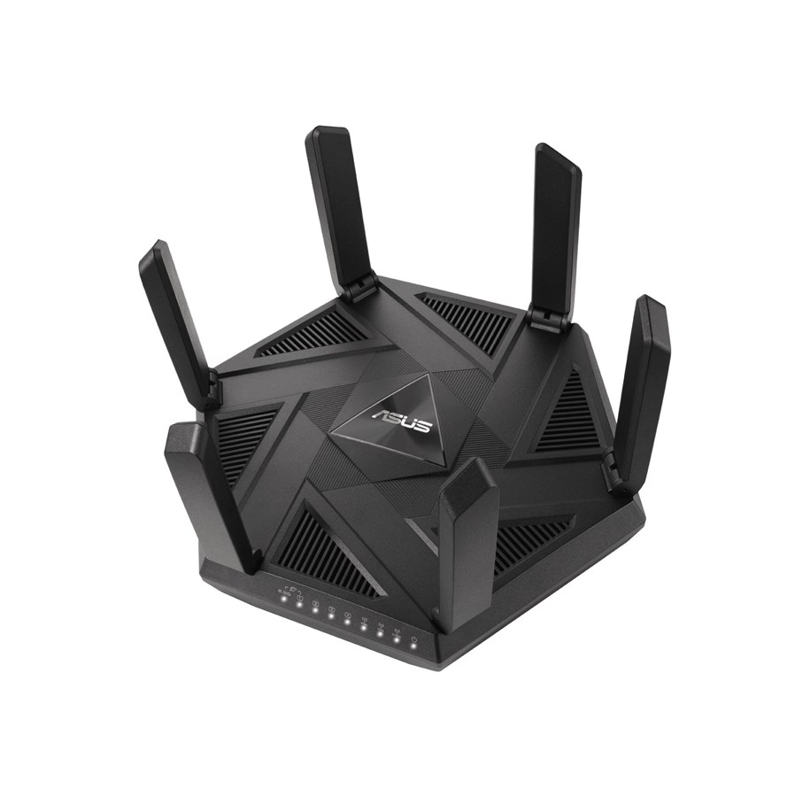 Router & firewall - ASUS RT-AXE7800 -Wi-Fi 6E - Tri-Band - 4-Port switch - Wireless router 802.11a/b/g/n/ac/ax (Wi-Fi 6E) - 90IG07B0-MU9B00