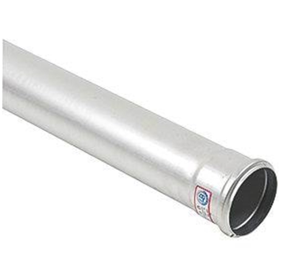 Afløb - Blücher EuroPipe afløbsrør 75 mm 750 mm. Rustfrit stål - 811.075.075