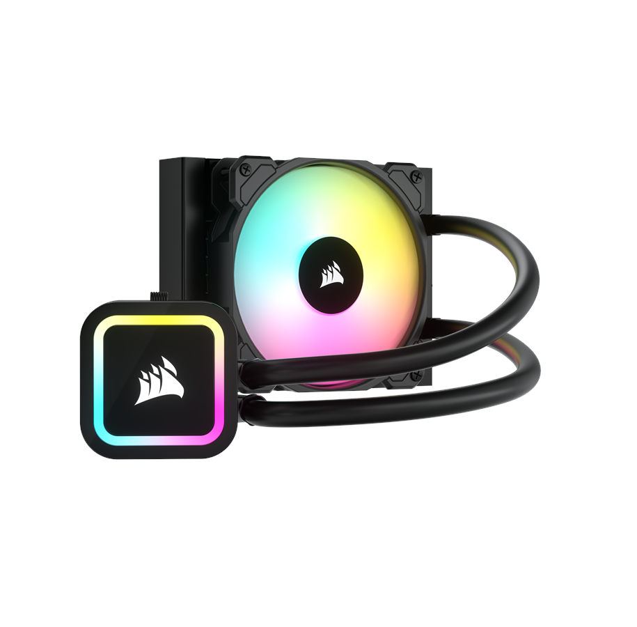 CPU Køler - Corsair H60x RGB ELITE - CPU Vandkøling - Max 28 dBA - CW-9060064-WW