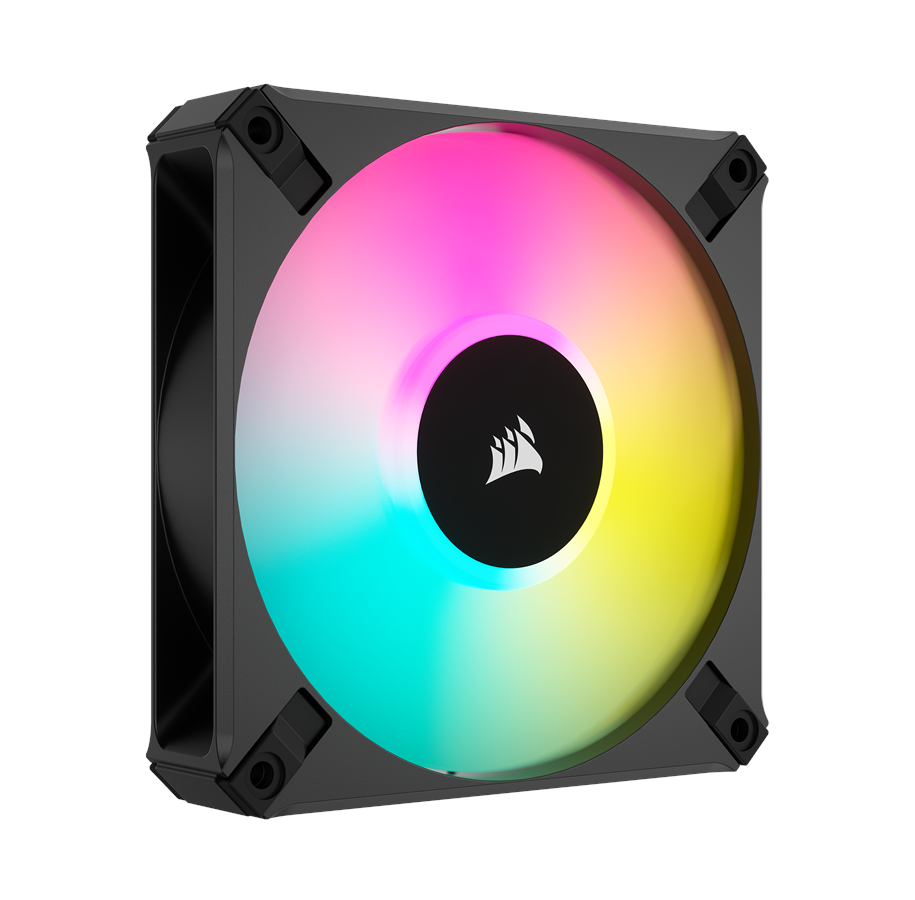 Kabinet Køler - Corsair iCUE AF120 RGB ELITE - Black - Kabinet køler - 120mm - Sort med RGB LED lys - 34 dBA - CO-9050153-WW