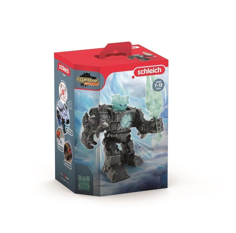 Figur - Schleich Eldrador Mini Creatures Shadow Ice Robo 19cm - 42598