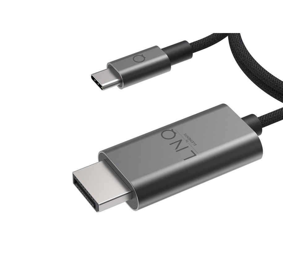Skærmkabel - LINQ USB-C to 8K Display Port Cable - 2m - LQ48024