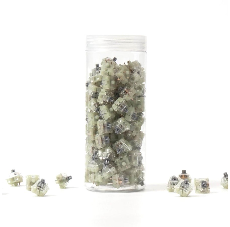 Systemtilbehør (kølepasta mv.) - Keychron Switch set - Cherry MX Silver Switch set - 110pcs - G75