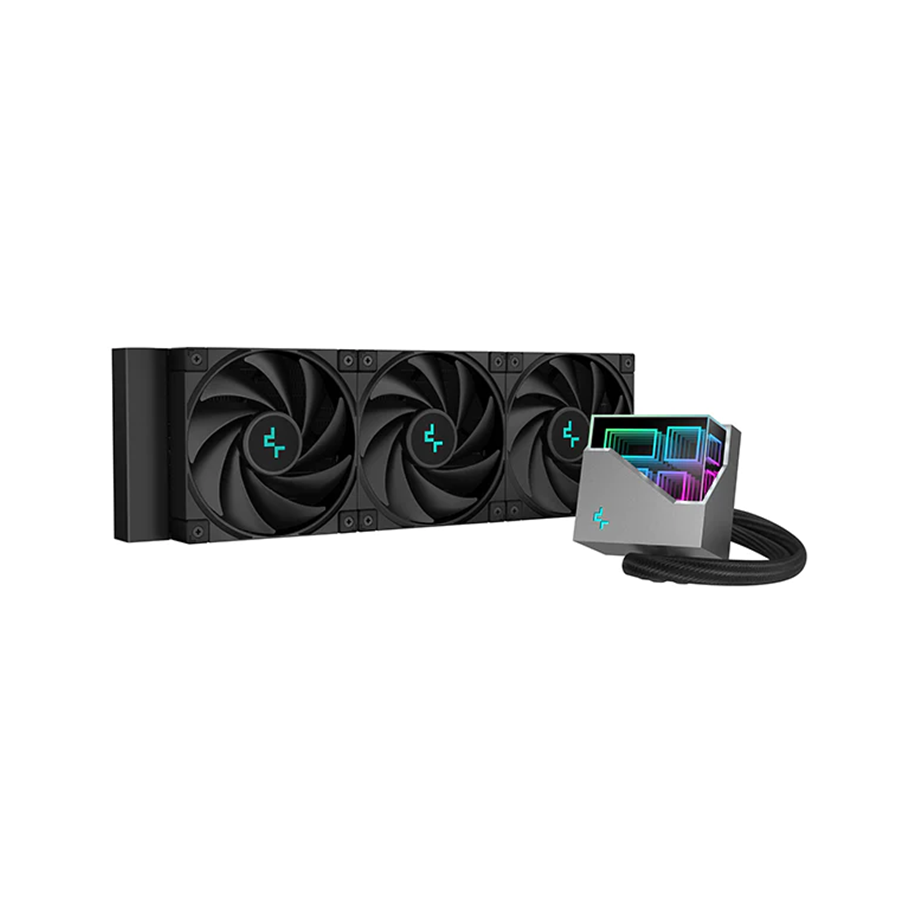 CPU Køler - DeepCool LT720 - Black - CPU Vandkøling - Max 33 dBA - R-LT720-BKAMNF-G-1