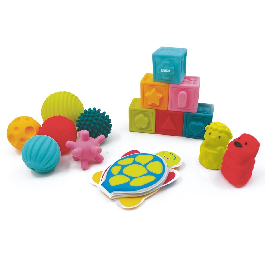 Babylegetøj - LUDI Baby Sensory awakening set - 30054