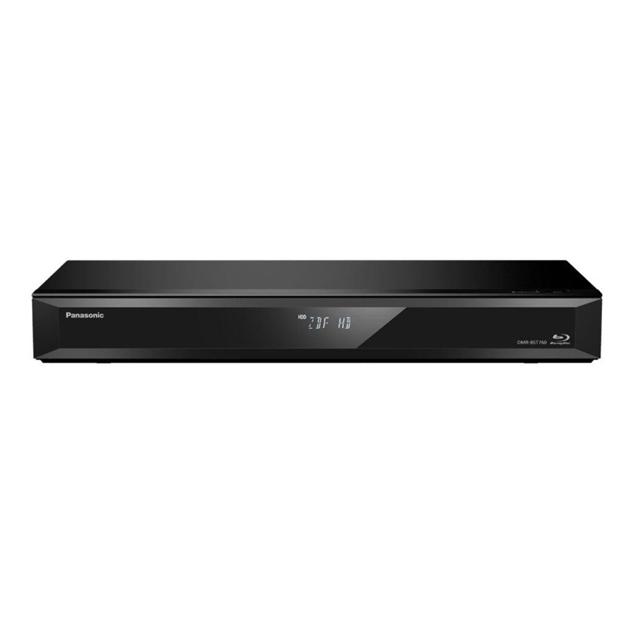 Panasonic DMR-BST760 - Blu-ray disc recorder with TV tuner and HDD
