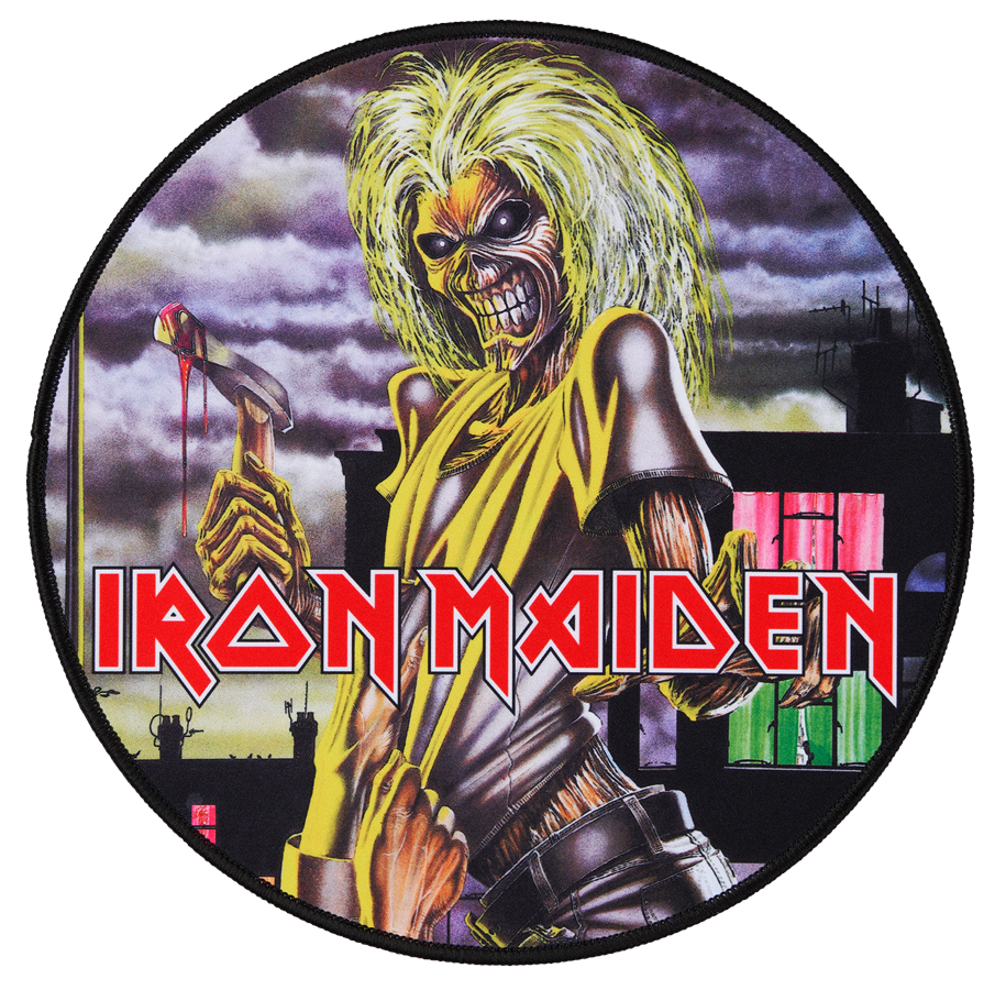 Subsonic Iron Maiden - Non-Slip Gamer Floor Mat for Gaming and office