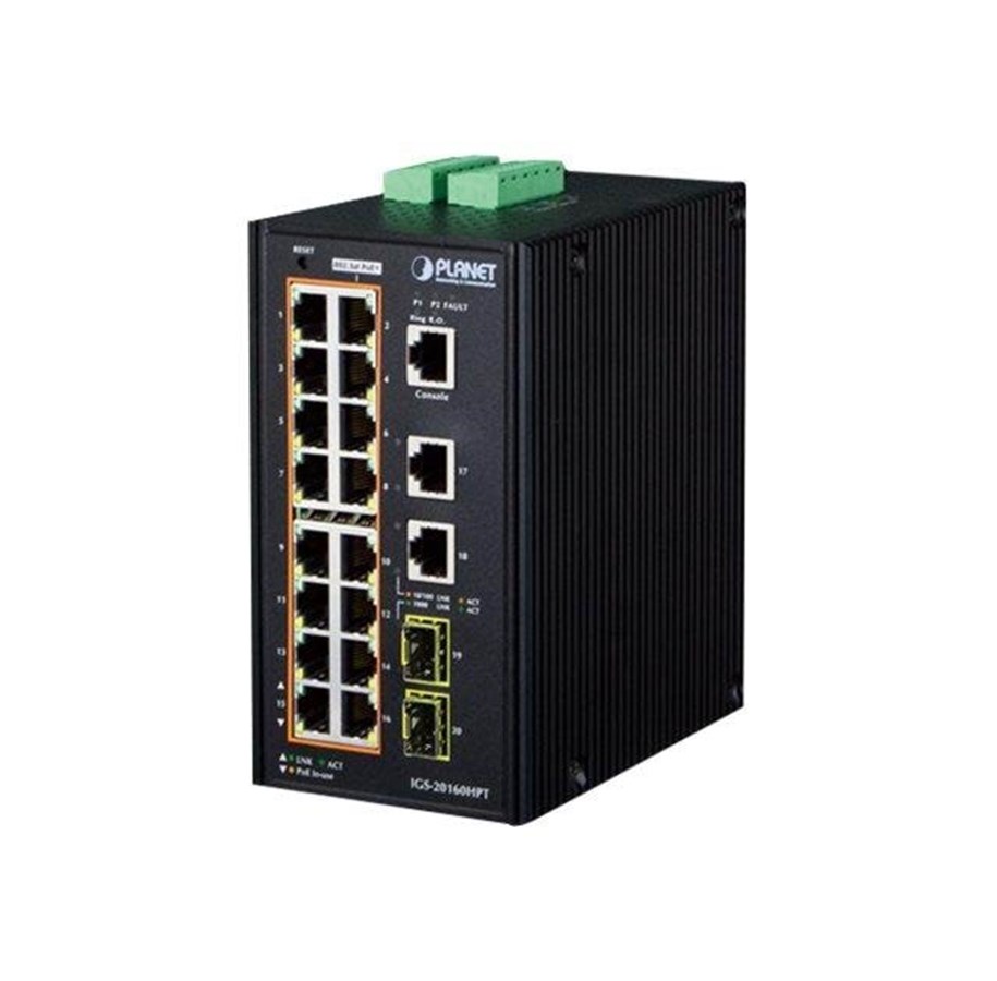 Switch - PLANET IGS-20160HPT - switch - 20 ports - Managed - IGS-20160HPT