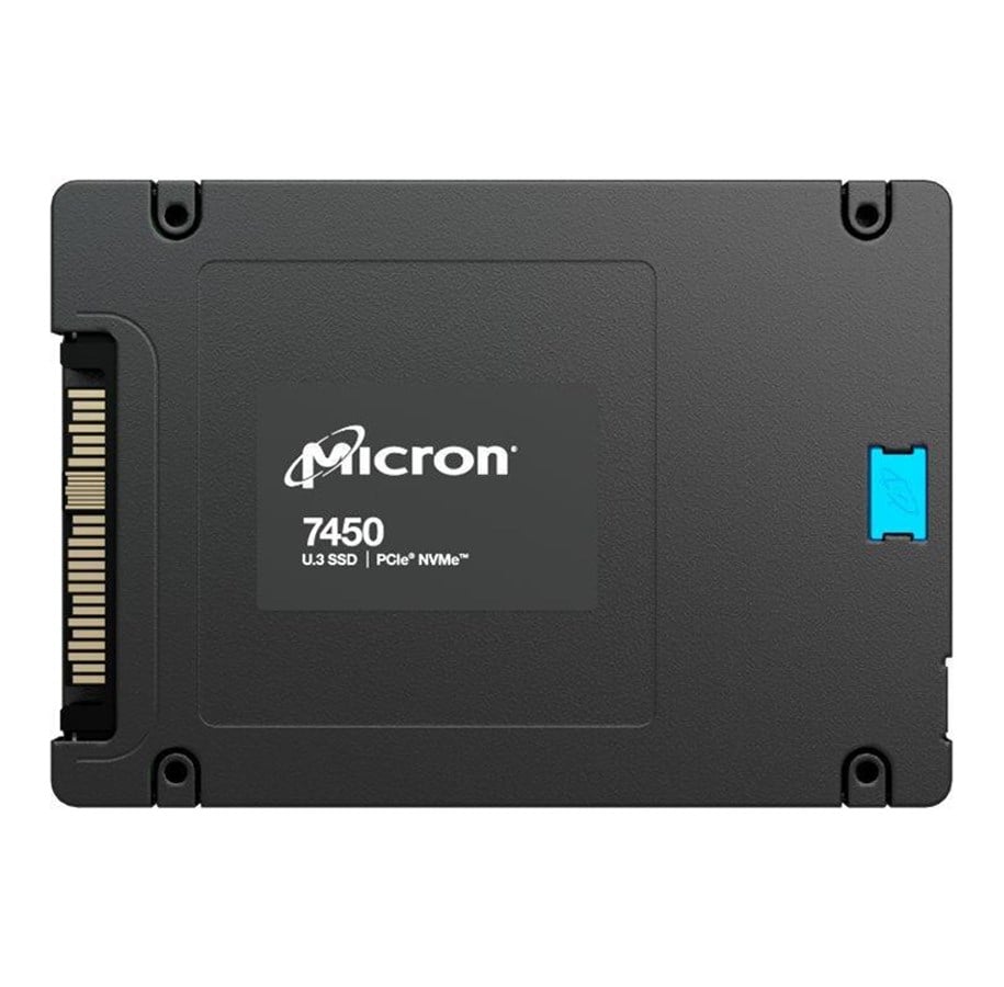 SSD - Crucial Micron 7450 PRO - 2.5" 7mm - U.3 PCI-E 4.0 - 3.8TB - MTFDKCB3T8TFR-1BC1ZABYYR