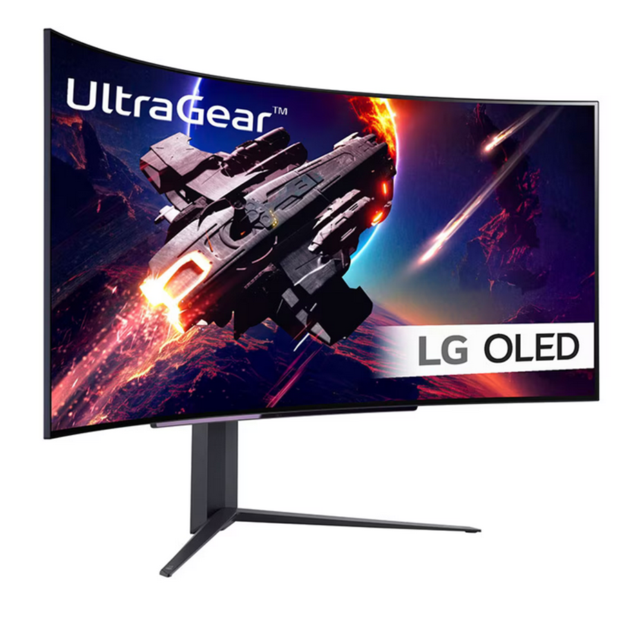 Skærm - 44.5" LG UltraGear 45GR95QE-B - 3440x1440 - 240Hz - OLED - 45GR95QE-B