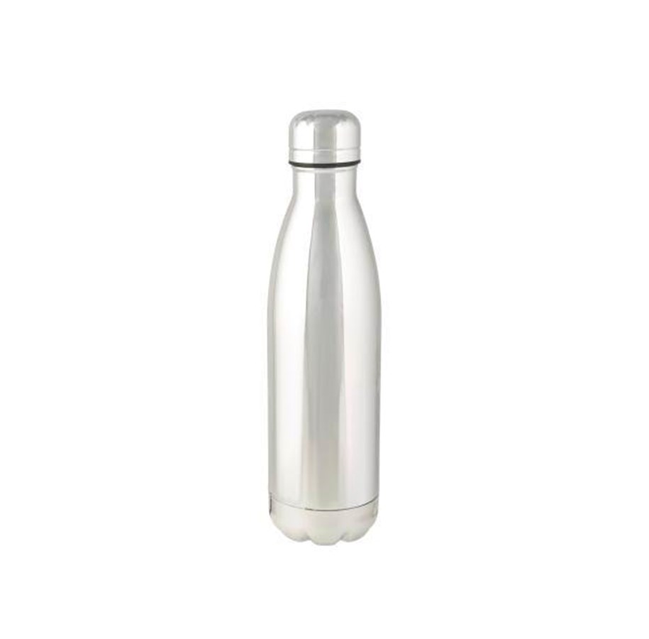 Cressi Sport-Thermalflasche 500 Ml - Gummiert, Mandarine/schwarz - Isoliert & Bruchsicher