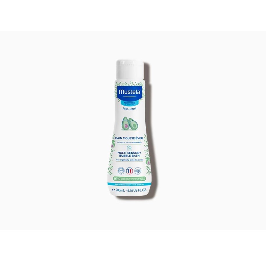 Baby Udstyr - Mustela Multi-Sensory Bubble Bath 200 ml - 3504105035396