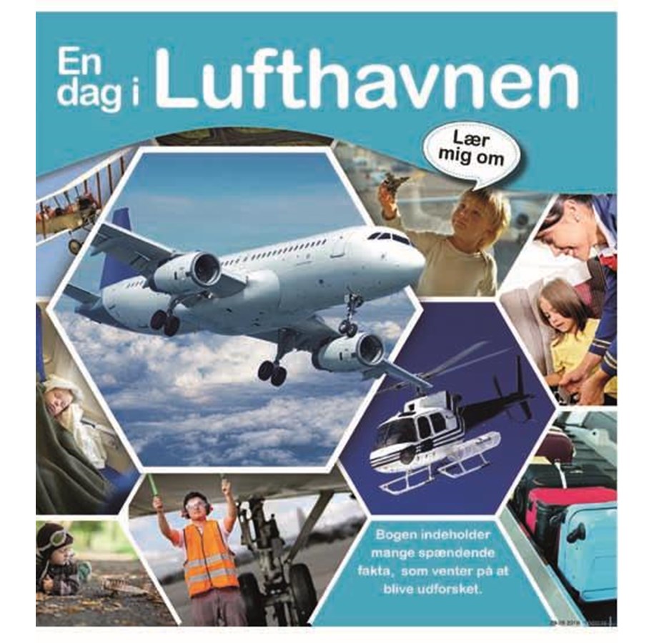 Børnebøger - Lær mig om - En dag i lufthavnen PB - Børnebog - Hæfte - 9788778841292