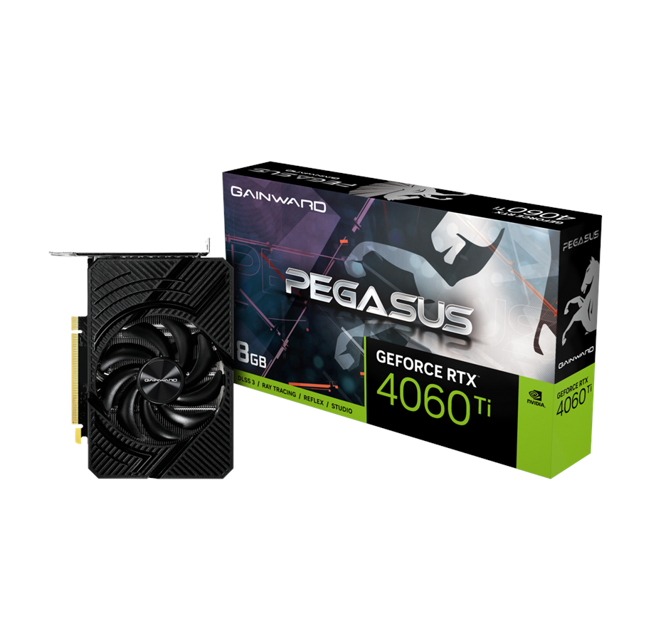 Grafikkort - Gainward GeForce RTX 4060 Ti Pegasus - 8GB GDDR6 RAM - Grafikkort - 471056224-3987