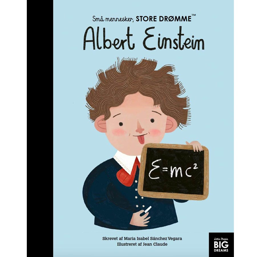 Børnebøger - Albert Einstein - Børnebog - Hardback - 9788794301244