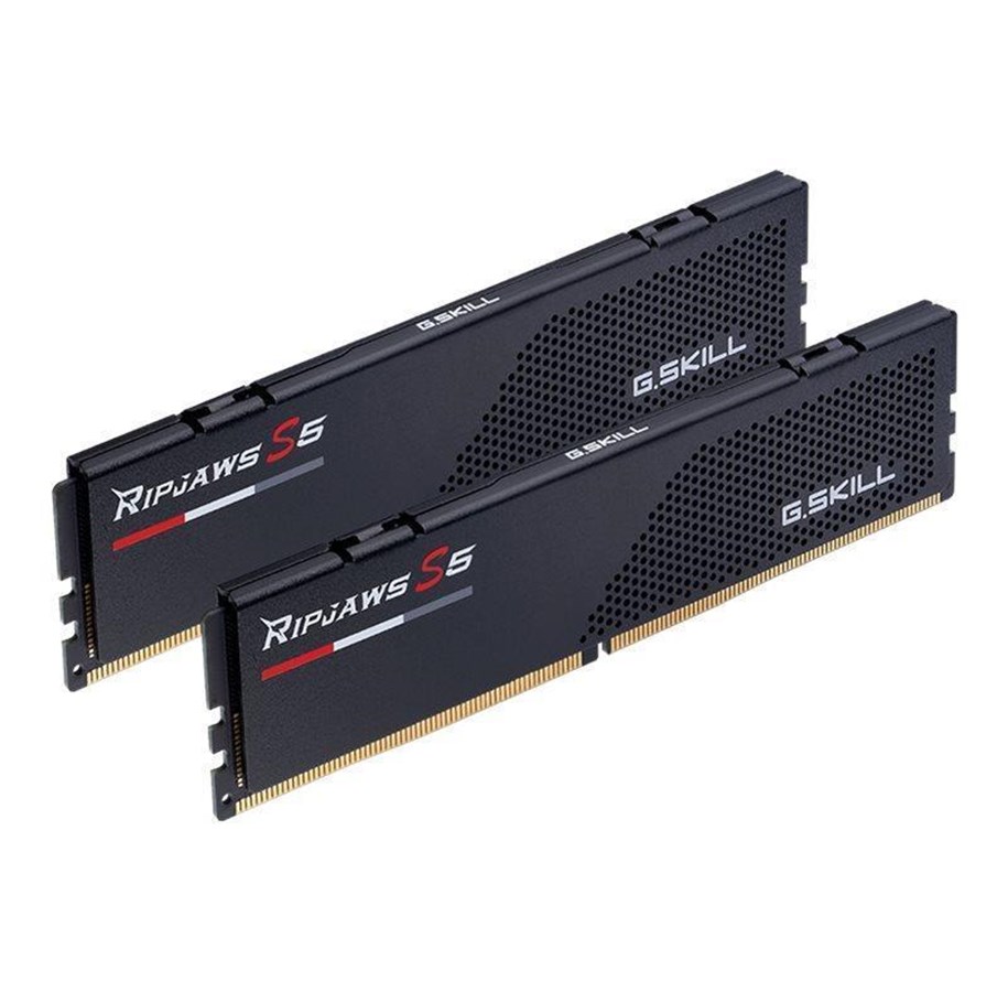 RAM - G.Skill Ripjaws S5 DDR5-6800 - 96GB - CL34 - Dual Channel (2 pcs) - Intel XMP - Sort - F5-6800J3446F48GX2-RS5K