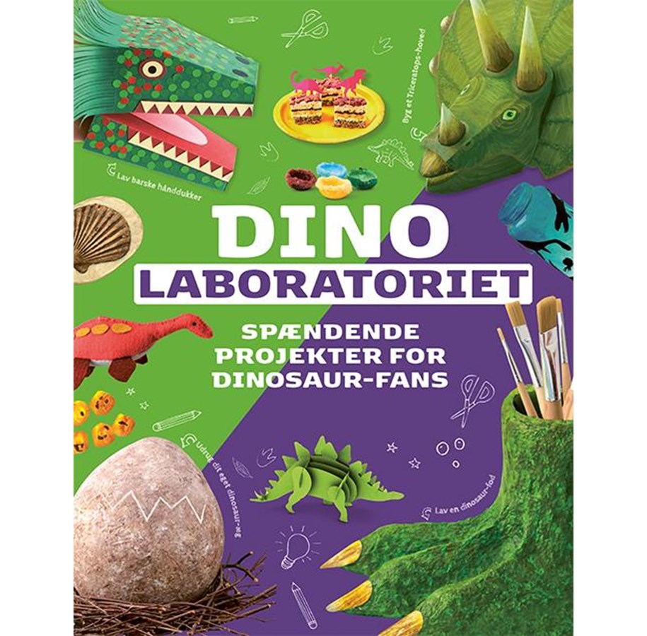 Børnebøger - Dinolaboratoriet - Børnebog - Hardcover *DEMO* - 9788762742697