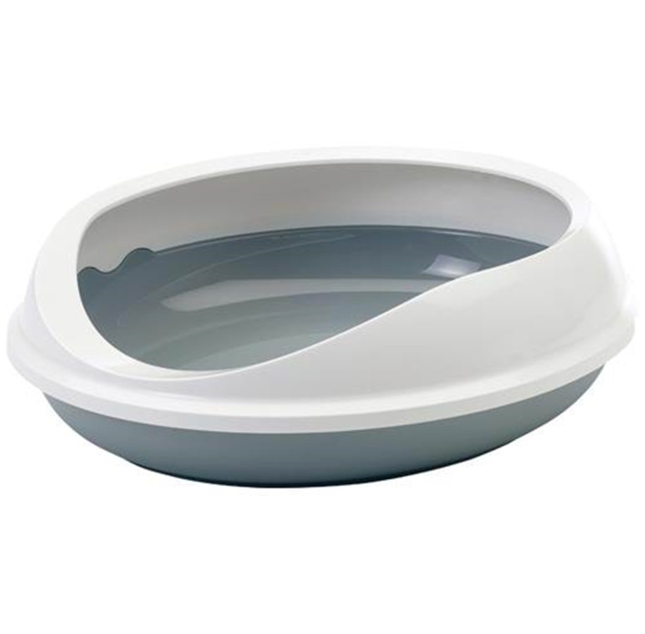 Katte - Savic Figaro Litter Tray White/Grey - K0268G