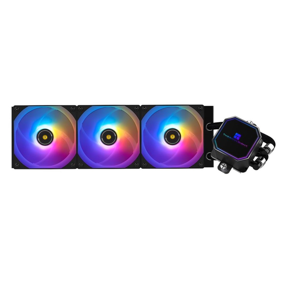 CPU Køler - Thermalright Frozen Prism 360 ARGB - Black - CPU Vandkøling - Max 27 dBA - Frozen Prism 360 Black ARGB