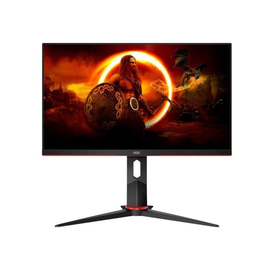 Skærm - 24" AOC Gaming Q24G2A/BK - 2560x1440 - 165Hz - IPS - Q24G2A/BK
