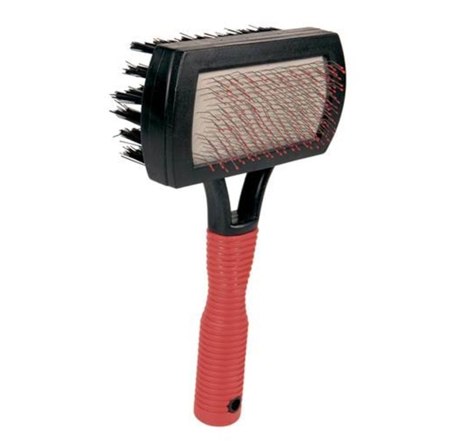 Hunde - Trixie Soft Brush double sided 17x10cm - TX2306